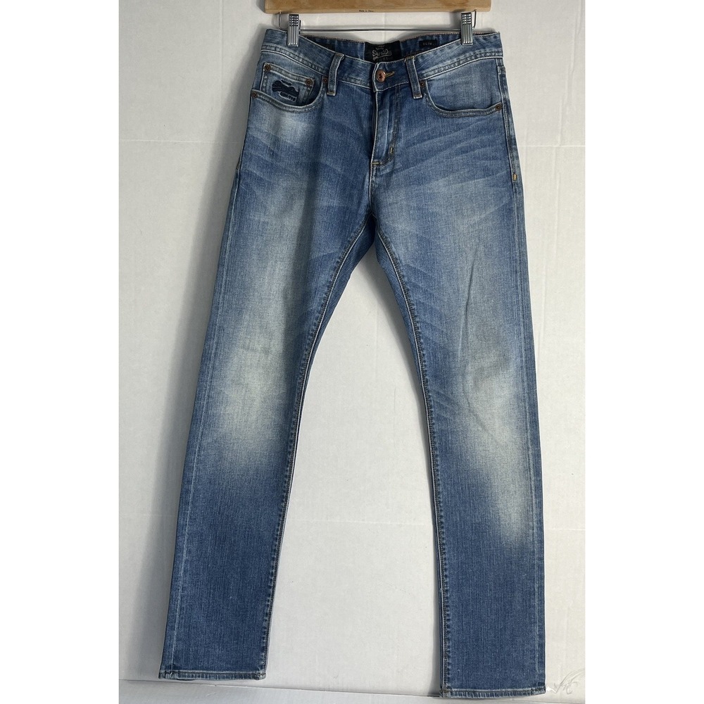 SuperDry CORPORAL‎ SLIM Men Blue Jeans W30 L32